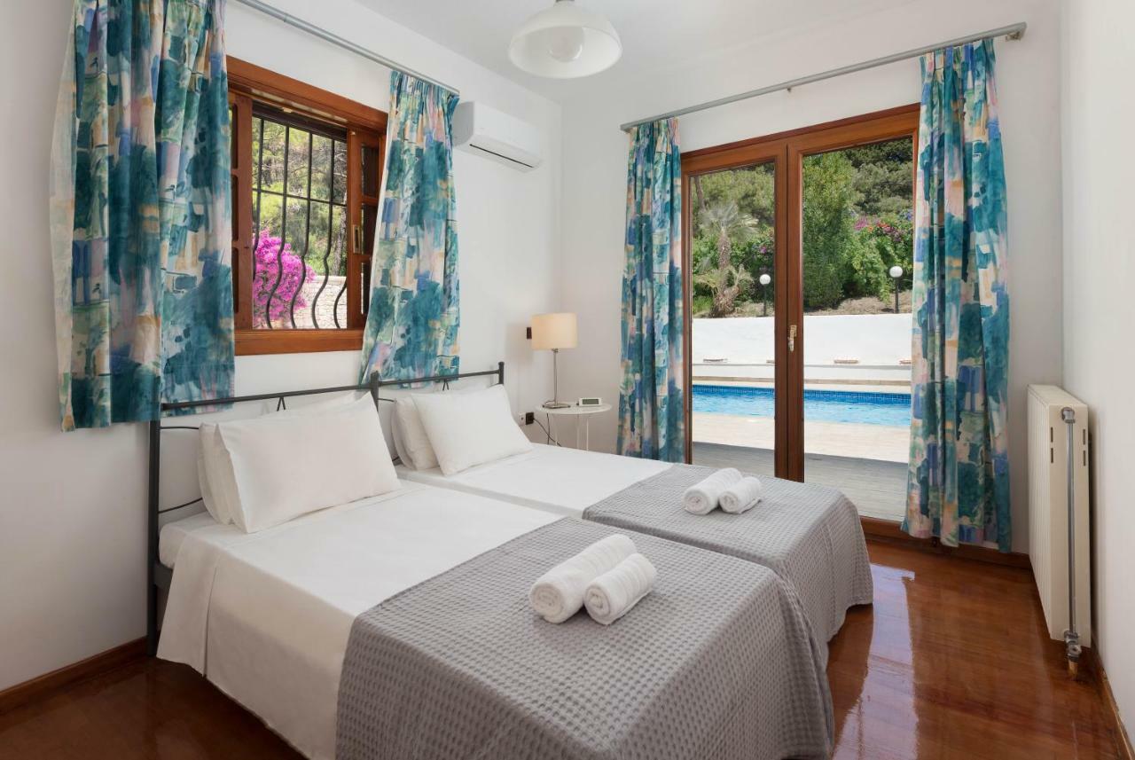 Una Villa Rhodes Ixia  Eksteriør billede
