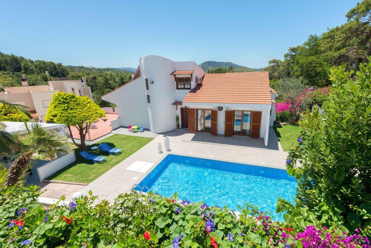 Una Villa Rhodes Ixia  Eksteriør billede