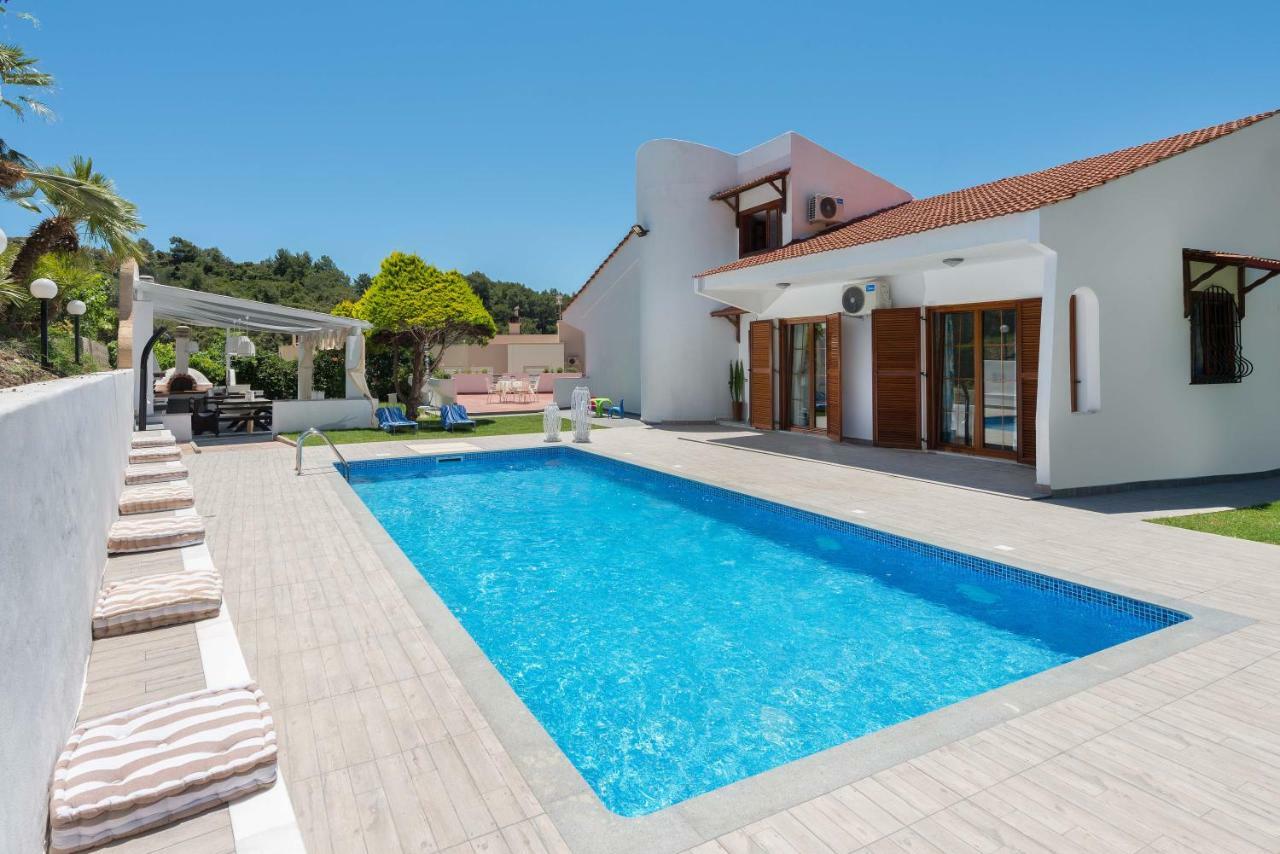 Una Villa Rhodes Ixia  Eksteriør billede
